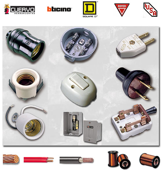 Material Eléctrico :: Proveedora Ferretera Satélite, S.A. de C.V.